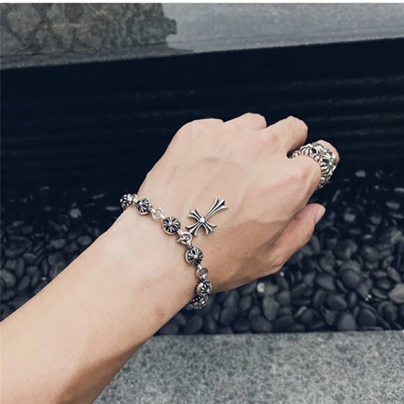 Chrome Hearts Cross Bracelet - Picture 1 of 7